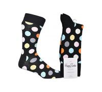 Happy Socks Big Dot Socks, Black/Multi - Small/Medium