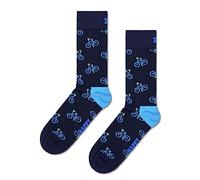 Happy Socks Bike Sock Bicycle Sock 7-11, Dark Blue, blue, 41-46