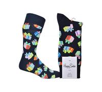 Happy Socks Birthday Gift Socks, Navy - Small/Medium