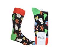 Happy Socks Unisex Bring It On Socks - Black - M/L