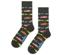 Happy Socks Car Stripe Sock, multicoloured, 41-46
