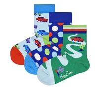 Happy Socks Children Socks Unisex, 3 Pack - Gift Box, Organic Cotton, Color...