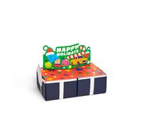 Happy Socks Christmas Socks Hoilday Vibes Crew Sock, Gift Set (4-Pairs)