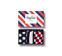 Happy Socks Women's Classic Stripe Gift Box Socks, Multicolour (Multicolour 600), 36-40 UK