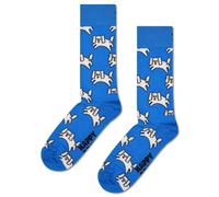 Happy Socks Cloud Dog Sock, Blue, 36-40