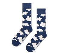 Happy Socks, Crew Socks, Nature Novelty Socks for Men and Women, Cloudy Sock, Size 41-46