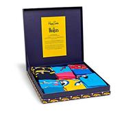 Happy Socks, Colourful 50th Anniversary The Beatles Cotton Socks for Men and Women (36-40)