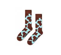Happy Socks Cow Socks, Brown/blue - Small/Medium