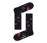 Happy Socks Crew Socks EU Size 41-46 Good Times Black