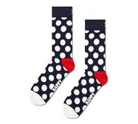 Happy Socks, Crew Socks, Big Dot Sock for Men and Women, Size 36-40