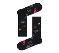 Happy Socks Crew Socks EU Size 41-46 Good Times Black
