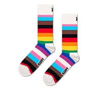 Happy Socks, Crew Socks, Pride Stripe Sock for Men and Women, Size 41-46
