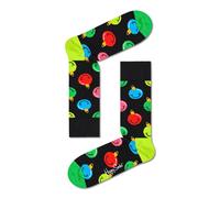 Happy Socks - Crew Socks (Size L) ~ Jingle Smiley