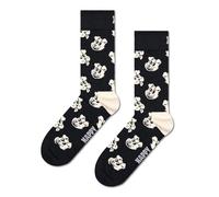 Women's Doggo Socks, Black/cream - Size: 5/4/4.5/7/6.5/6/5.5/3/3.5