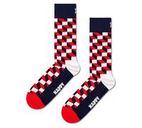 Happy Socks, Crew Socks, Filled Optic Sock for Men and Women, Size 41-46