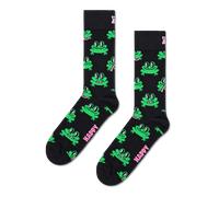 Happy Socks Frog Socks, Black - Cotton Blend