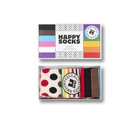 Happy Socks Gay Pride Socks 3 Pack Funny and Original LGTBIQ Rainbow Socks Gift Boxed, 3-pack Pride, 36-40
