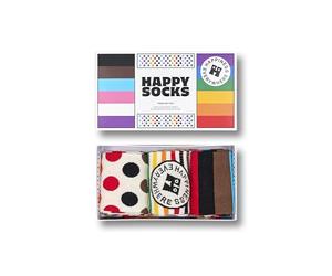 Happy Socks Gay Pride Socks 3 Pack Funny and Original LGTBIQ Rainbow Socks Gift Boxed, 3-pack Pride, 36-40