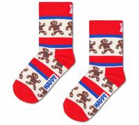 Happy Socks Gingerbread Stripe Crew Socks
