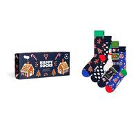 Happy Socks Gingerbreads Gift Set Half Long Socks 4 Pairs