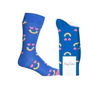 Happy Socks Happy Rainbow Socks, Blue - Medium/Large