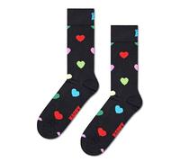 Happy Socks - Herzen Socken Schwarz - 36 - 40