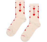 Happy Socks Hearts Sneaker Crew Socks