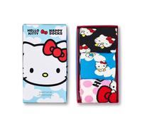 Happy Socks Hello Kitty 3-Pack Socks Gift Set, Black, Size 41-46