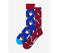 Happy Socks Holiday Striped Cracker Socks dark red blue (2 units) - 41-46