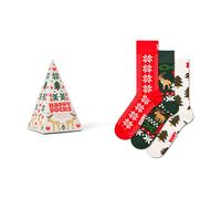 Happy Socks Holiday Sweater Gift Set Crew Socks 3 Pairs