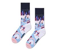 Happy Socks Ice Skating In The City Sock, Light Blue, 36-40