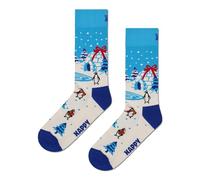 Happy Socks Igloo Sock, White, 36-40