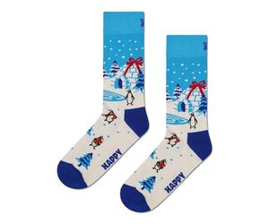 Happy Socks Igloo Sock, White, 41-46