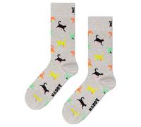 Happy Socks Kitten Love Sock Grey, gray, 41-46
