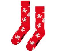 Happy Socks Kitten Socks, Red
