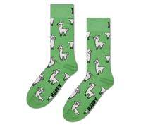 Happy Socks Lama Sock, Green, 36-40