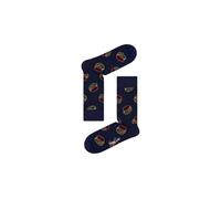 Happy Socks Lunch Time Sock LUT01-6500 Comfortable Unisex 86% Cotton