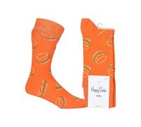 Happy Socks Lunch Time Socks, Orange - Medium/Large
