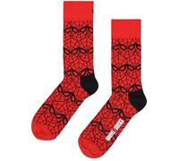 Happy Socks Marvel Spiderman Socks, Red - Eur 41-46