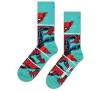 Happy Socks Marvel Web-Slinger Sock, Turquoise, 41-46