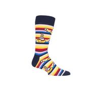 Happy Socks Men's 1 Pack Official Licensed The Beatles Novelty Socks | Size: 6-11 Happy Socks Multicolor 6-11