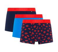 Happy Socks Men's Boxers, 3-Pack - Trunks, Cotton Stretch, Solid/Patterned...
