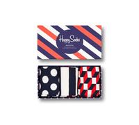Happy Socks Mens Classic Stripe Gift Box, Multicolour (Multicolour 600), 7-11 UK