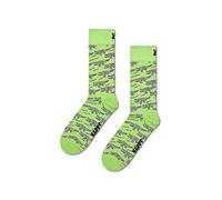 Happy Socks Mens Crocodile Socks Green