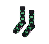 Happy Socks Frog Socks Black Light Green - 41-46