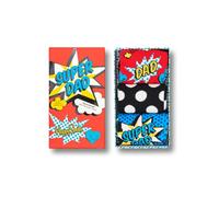 Happy Socks Men's Happy 3-pack Super Dad Gift Set Socks, Multi, M UK