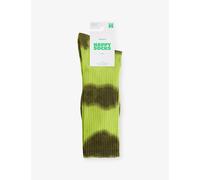 Happy Socks Mens Happy Socks Tie-Dye Cotton-Blend Crew Socks Light Green 41-46