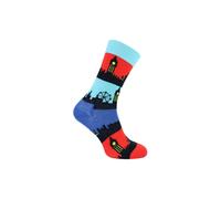 Happy Socks Men's & London Design Socks in Blue | Size: 6-11 Happy Socks Blue 6-11
