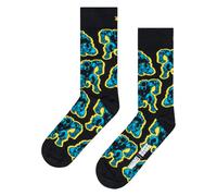 Happy Socks Mens Marvel Black Panther Novelty Socks | Gift Idea - 6-11 UK - Black Panther (Black)