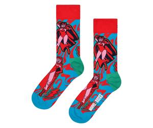 Happy Socks Mens Marvel Scarlet Witch Novelty